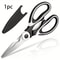 SharpEdge Kitchen Shears Multifunctional Scissors For Cooking Poultry Meal Prep 5