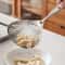 Heavy Duty Stainless Steel Skimmer Spoon for Frying, Draining & Everyday Cooking