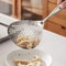 Heavy Duty Stainless Steel Skimmer Spoon for Frying, Draining & Everyday Cooking