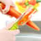 Smart Storage Vegetable Peeler with Stainless Steel Blade for Fruits & Kitchen Prep