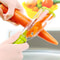 Smart Storage Vegetable Peeler with Stainless Steel Blade for Fruits & Kitchen Prep