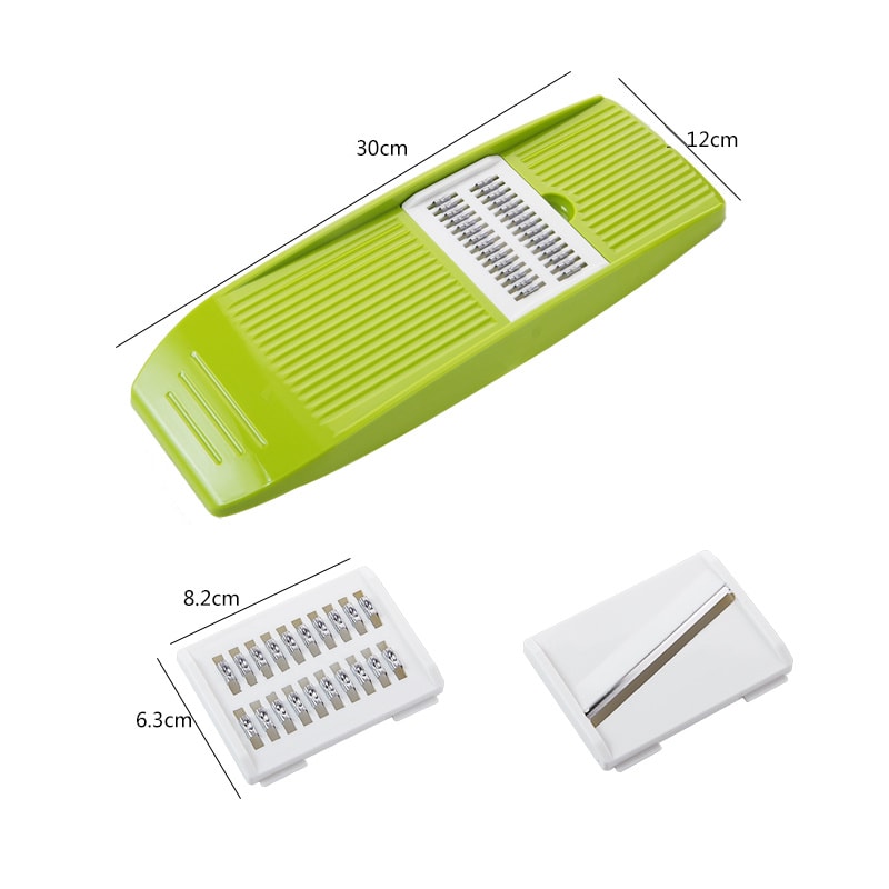 PrecisionPro Mandoline Slicer Stainless Steel Vegetable Cutter With Julienne Blades 2