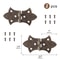 Vintage Antique Jewelry Box Hinges For Wooden Boxes And Decorative Furniture 4