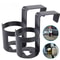 Universal Car Cup Holder Hanging Door Mount Bottle Organizer for Drinks, Phones & Essentials