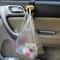 Universal Car Cup Holder Hanging Door Mount Bottle Organizer for Drinks, Phones & Essentials