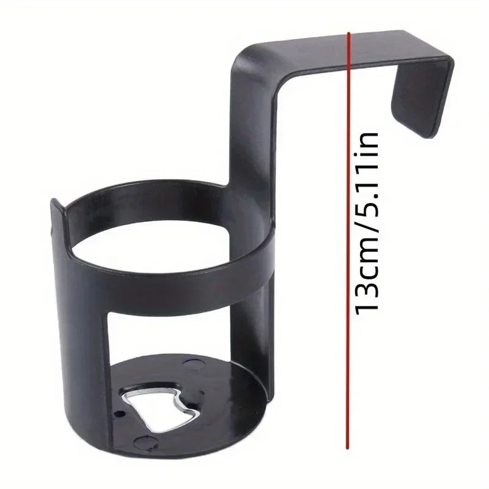 Universal Car Cup Holder Hanging Door Mount Bottle Organizer for Drinks, Phones & Essentials