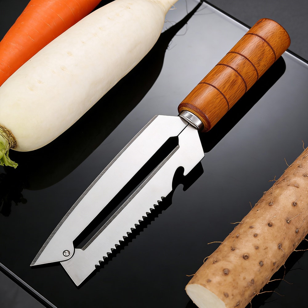 SwiftSlice Multifunction Kitchen Peeler For Fruits Vegetables Potatoes 3