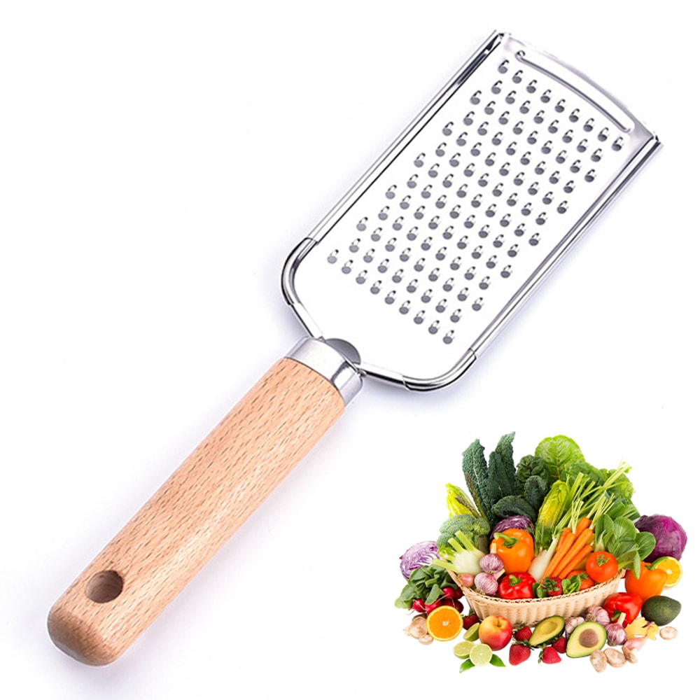 Premium Lemon Zester Cheese Grater Stainless Steel Kitchen Tool For Citrus Cheese Vegetables 0