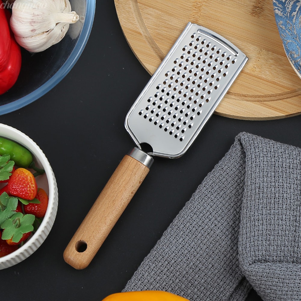 Premium Lemon Zester Cheese Grater Stainless Steel Kitchen Tool For Citrus Cheese Vegetables 3