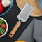 Premium Lemon Zester Cheese Grater Stainless Steel Kitchen Tool For Citrus Cheese Vegetables 3