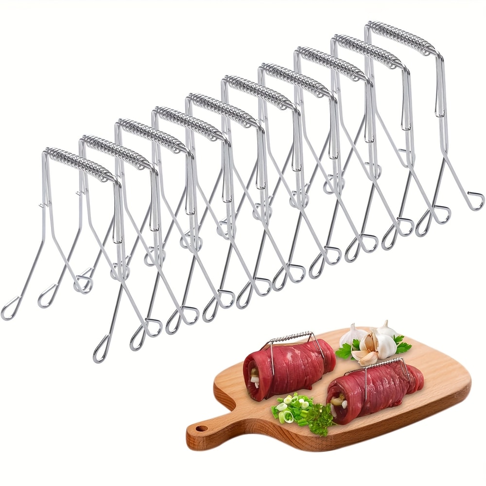 Stainless Steel Vegetable Tongs for Frying and Cooking with Serrated Grip