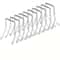 Stainless Steel Vegetable Tongs for Frying and Cooking with Serrated Grip