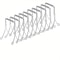 Stainless Steel Vegetable Tongs for Frying and Cooking with Serrated Grip
