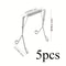 Stainless Steel Vegetable Tongs for Frying and Cooking with Serrated Grip