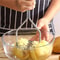 Stainless Steel Potato Masher And Vegetable Press Kitchen Tool 1