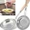Stainless Steel Fine Mesh Skimmer Spoon With Wooden Handle For Pasta Frying Grease Filtering 0