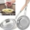 Stainless Steel Fine Mesh Skimmer Spoon With Wooden Handle For Pasta Frying Grease Filtering 0