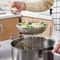 Stainless Steel Fine Mesh Skimmer Spoon With Wooden Handle For Pasta Frying Grease Filtering 2