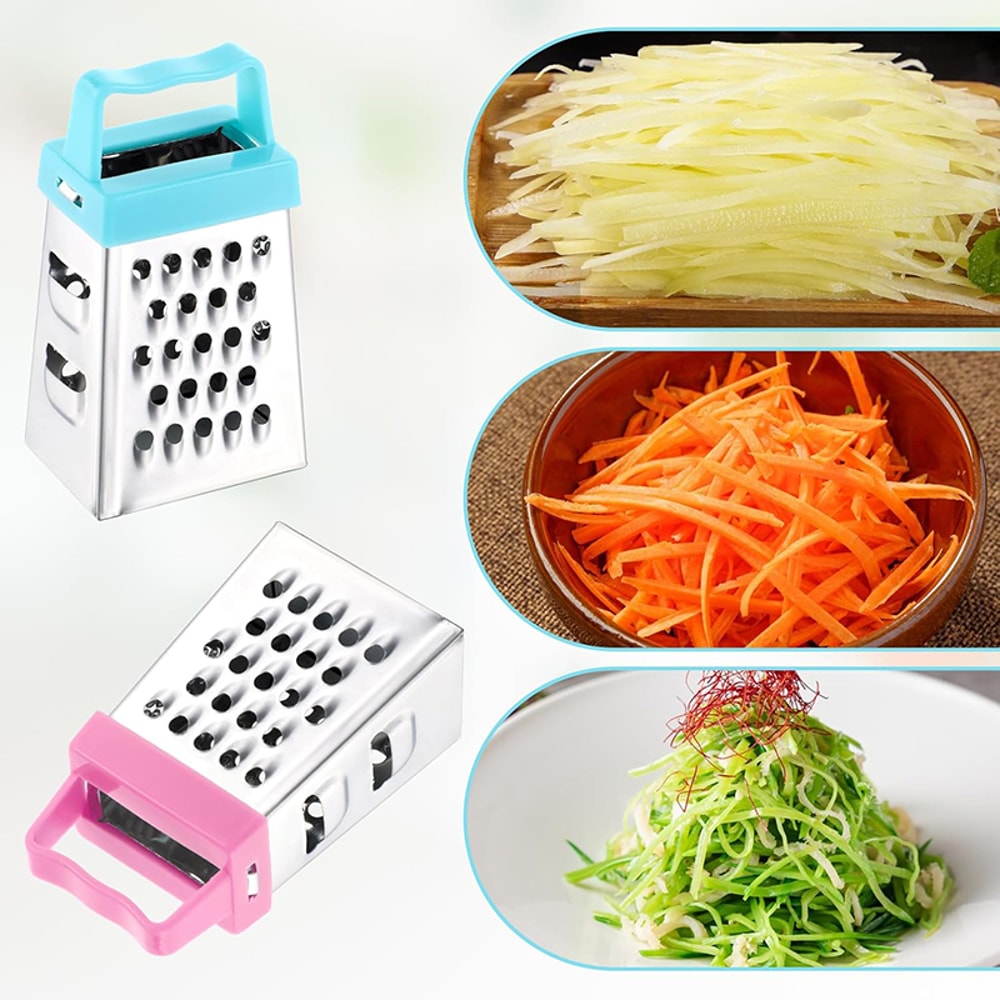 Compact Stainless Steel Cheese Grater Handheld Cheese Slicer For Chocolate Butter More 2