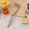 Stainless Steel Potato Masher And Fruit Press For Smooth Purees And Baby Food 0