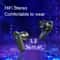 TWS Gaming Earbuds Bluetooth Earphones with HiFi Stereo Bass & Noise-Reducing Mic