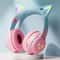 LumiCat RGB Bluetooth Headphones For Kids With LED Flashlight Cat Ears 9