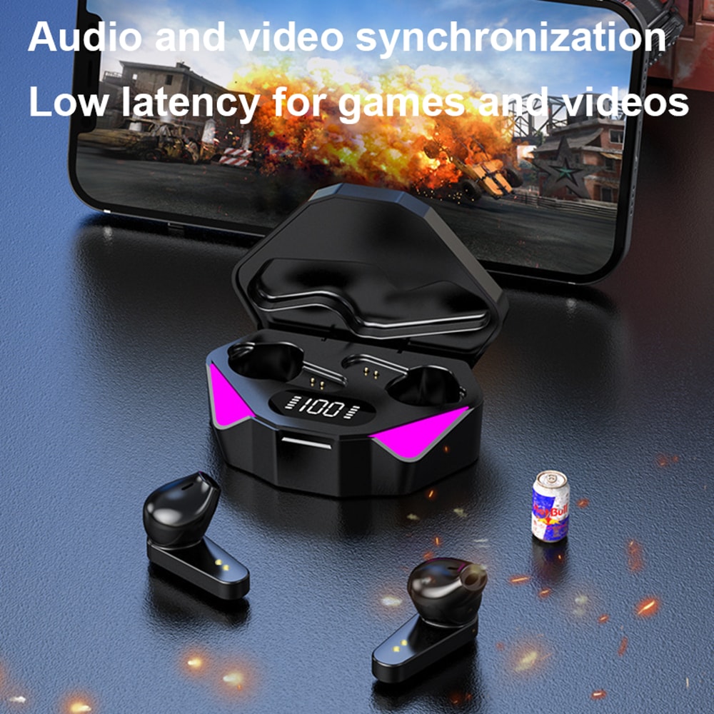 AeroSync ENC Wireless Gaming Earbuds with HiFi Stereo & Low Latency