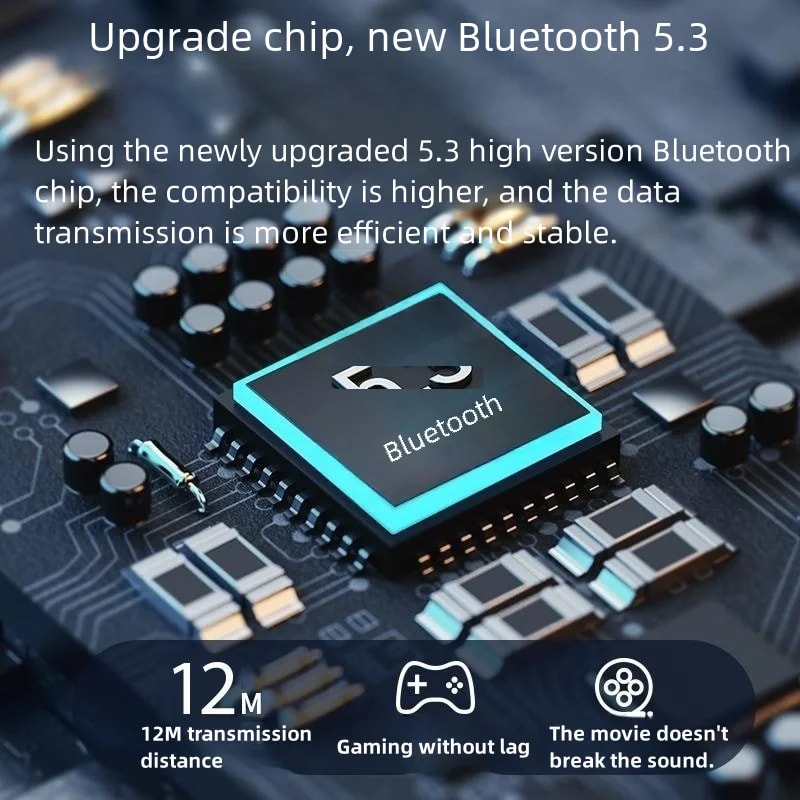 Bluetooth Noise Cancelling Earbuds With Dual Mic ENC And Dual Device Connection 2