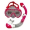 OceanView Kids & Adult Snorkel Set with Anti Fog Diving Mask and Dry Top Tube