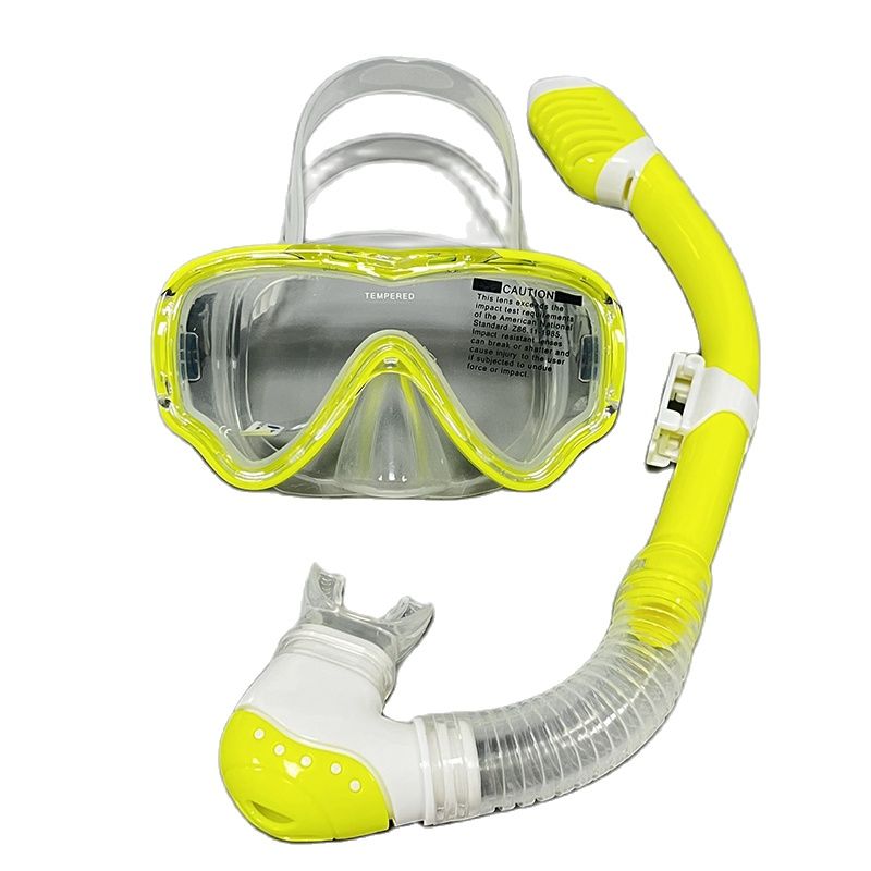 OceanView Kids & Adult Snorkel Set with Anti Fog Diving Mask and Dry Top Tube