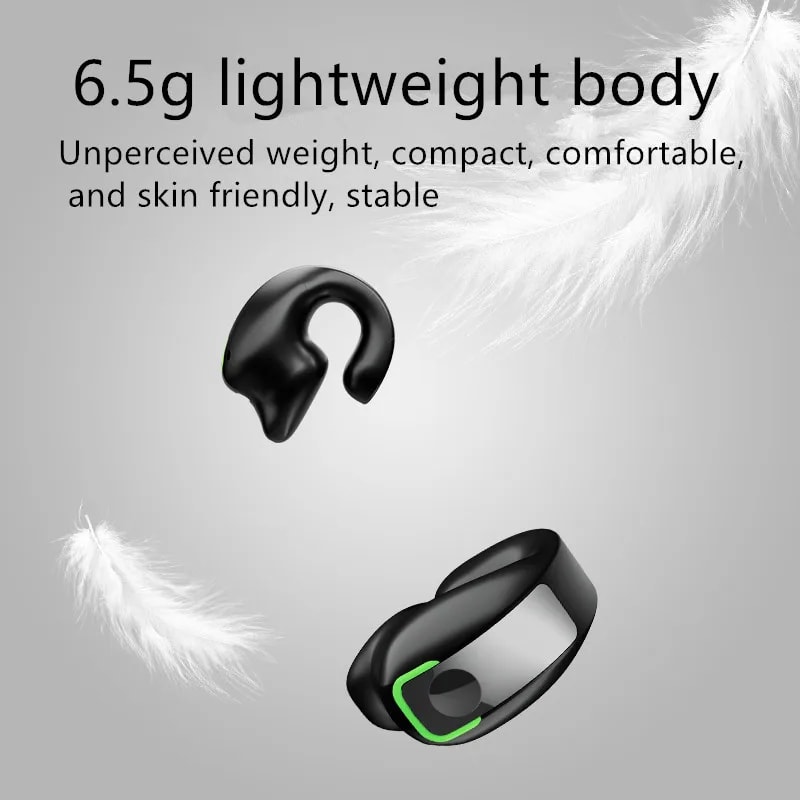 AeroClip Open Ear Bone Conduction Bluetooth Headset For Sports Calls 6