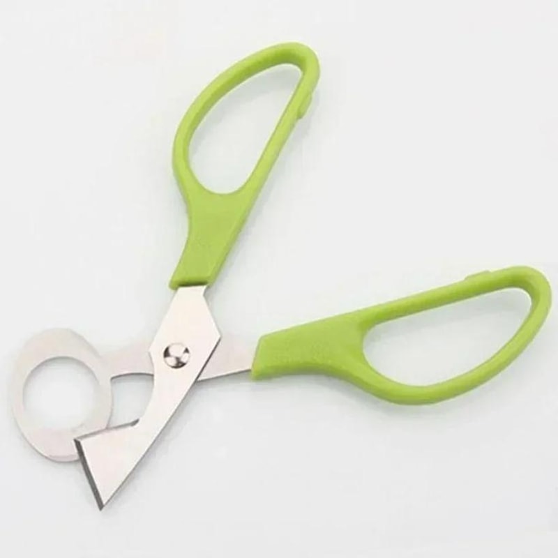 Precision Quail Egg Cutter Scissors for Clean Shell Cracking and Easy Kitchen Prep