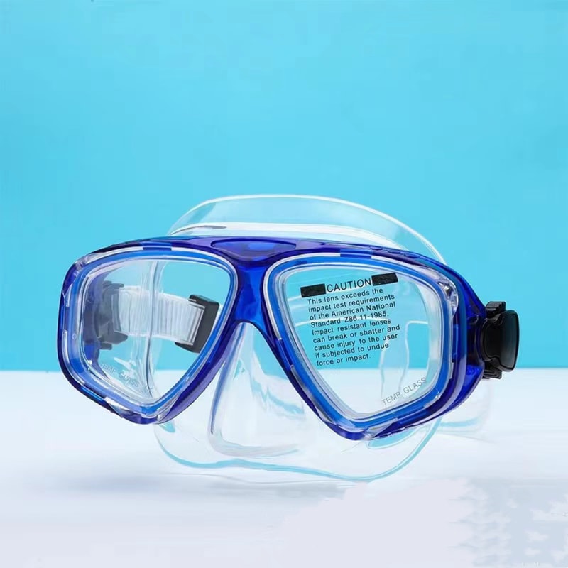 OceanView Pro Snorkel Mask with Tempered Glass and Anti-Leak Silicone Seal