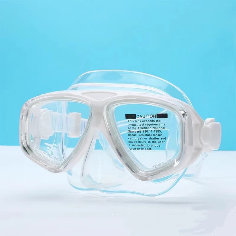 OceanView Pro Snorkel Mask with Tempered Glass and Anti-Leak Silicone Seal
