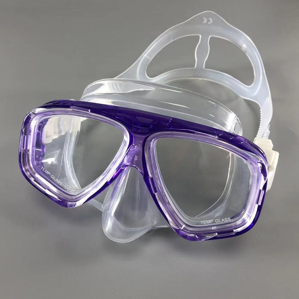 OceanView Pro Snorkel Mask with Tempered Glass and Anti-Leak Silicone Seal