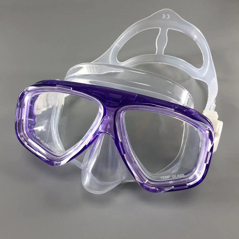 OceanView Pro Snorkel Mask with Tempered Glass and Anti-Leak Silicone Seal