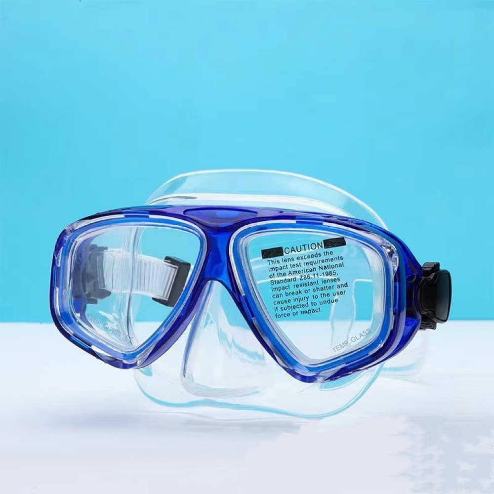 OceanView Pro Snorkel Mask with Tempered Glass and Anti-Leak Silicone Seal