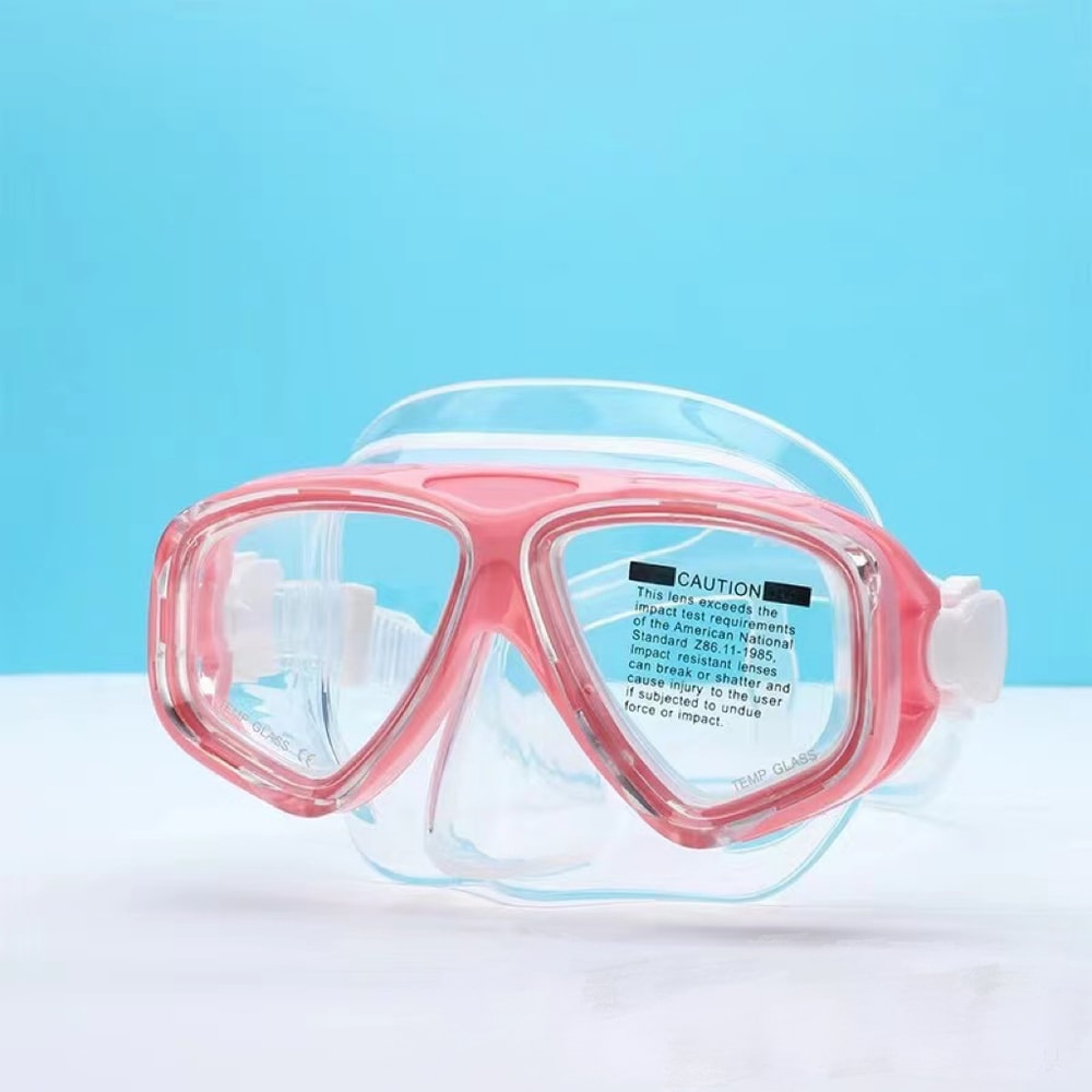 OceanView Pro Snorkel Mask with Tempered Glass and Anti-Leak Silicone Seal