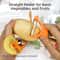 Vegetable Peeler Set with Julienne Cutter and Stainless Steel Swivel Blades