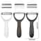 Vegetable Peeler Set with Julienne Cutter and Stainless Steel Swivel Blades