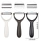 Vegetable Peeler Set with Julienne Cutter and Stainless Steel Swivel Blades