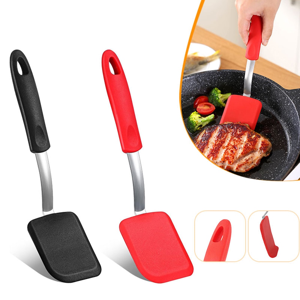 FlexiFlip Silicone Spatula Turner For Nonstick Cookware And Baking 1