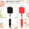 FlexiFlip Silicone Spatula Turner For Nonstick Cookware And Baking 0