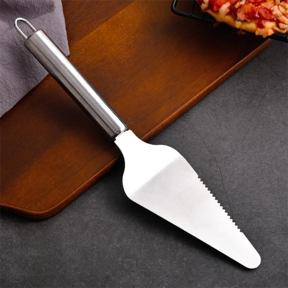 Stainless Steel Cake Server And Pizza Slice Spatula For Cakes Pies Desserts 1