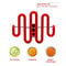 Silicone Potato Masher with Stainless Steel Handle Non Scratch Kitchen Tool