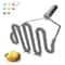Silicone Potato Masher with Stainless Steel Handle Non Scratch Kitchen Tool