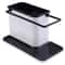 SmartSink Kitchen Sink Organizer Rack with Drip Tray & Dish Cloth Storage