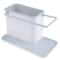 SmartSink Kitchen Sink Organizer Rack with Drip Tray & Dish Cloth Storage