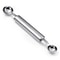 Stainless Steel Melon Baller and Fruit Carving Scoop Set for Watermelon and Dessert Platters