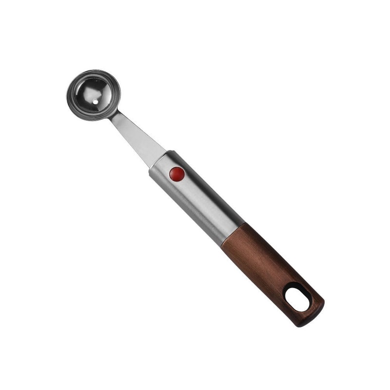 Stainless Steel Melon Baller And Ice Cream Scoop For Fruit Desserts Kitchen Prep 1
